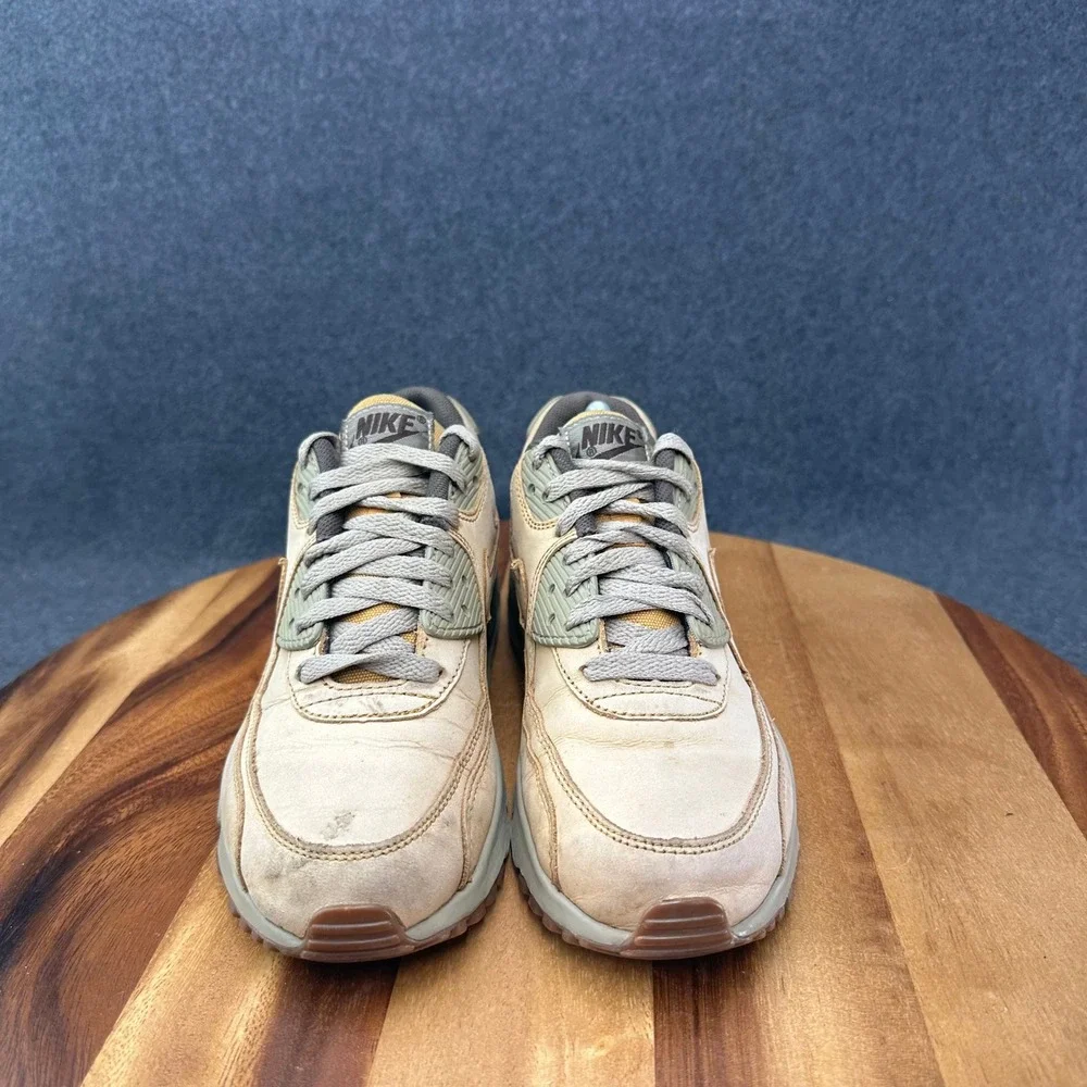 Nike Air Max 90 Winter PRM Flax Wheat GS Sz 4.5Y Womens Sz 6 Wheat 943747-700